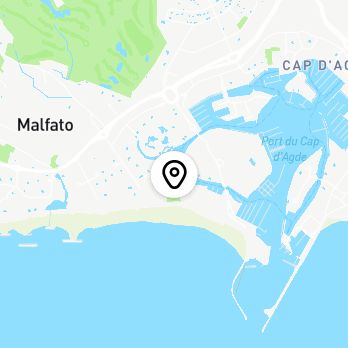 Géolocalisation de Aquapark Cap d'Agde