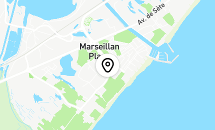 Géolocalisation de Pizza Express Marseillan