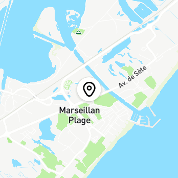 Géolocalisation de Parc d'attractions Marseillan Plage