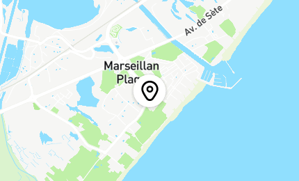 Géolocalisation de Aux Saveurs du Sud Marseillan