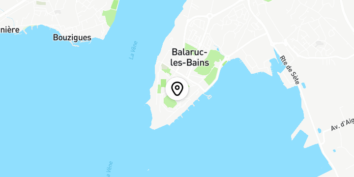 Géolocalisation de Théâtre de Verdure à Balaruc les Bains