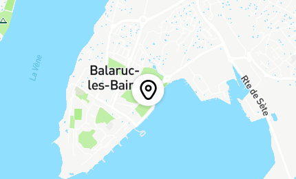 Géolocalisation de Visites guidées avec un médiateur à Balaruc