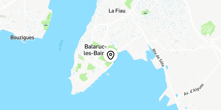 Géolocalisation de Visites guidées avec un médiateur à Balaruc