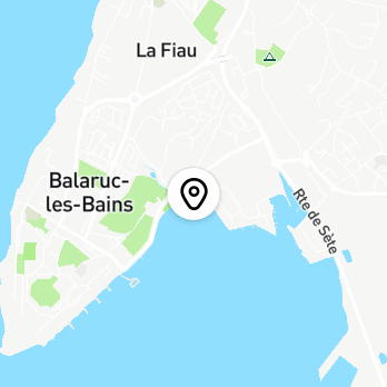 Géolocalisation de Animation Paddle & Kayak à Balaruc-les-Bains