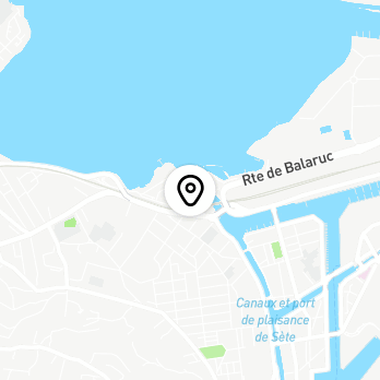Géolocalisation de Quartier de La Plagette à Sète
