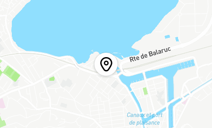 Géolocalisation de Quartier de La Plagette à Sète