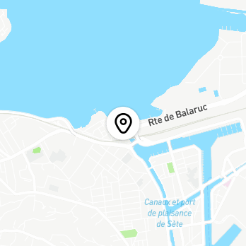 Géolocalisation de Quartier de La Pointe Courte à Sète