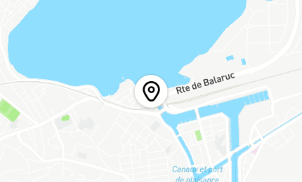 Géolocalisation de Quartier de La Pointe Courte à Sète