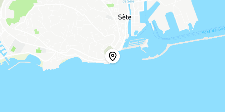 Géolocalisation de Julien Clerc à Sète