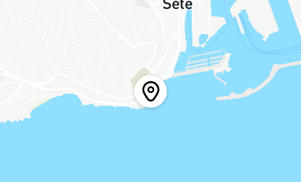Géolocalisation de Coline Rio à Sète