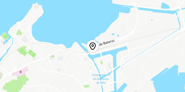Géolocalisation de Parking de la Pointe Courte