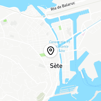 Géolocalisation de Fleur de Sel Sète