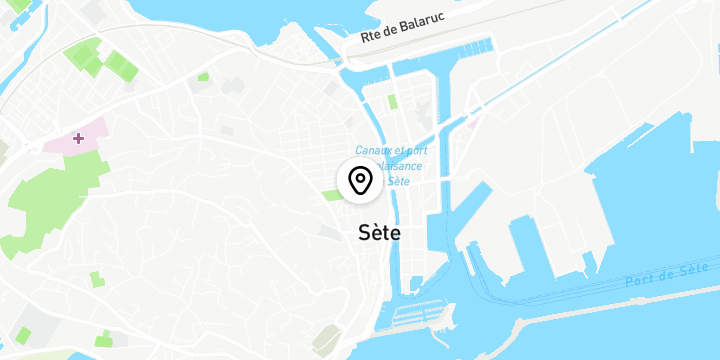 Géolocalisation de Fleur de Sel Sète