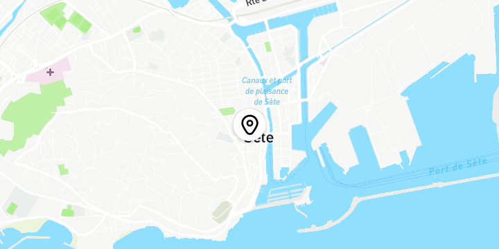 Géolocalisation de Le Bistrot du Marché Sète