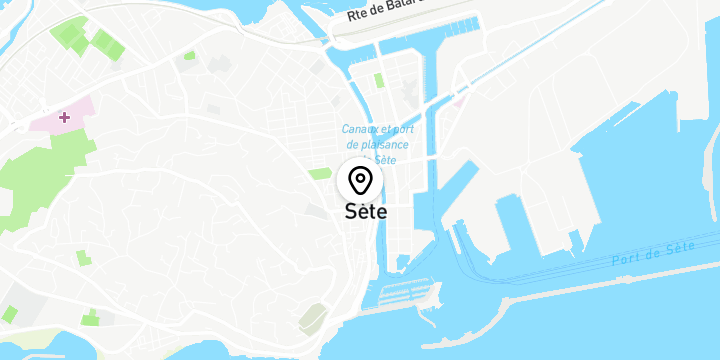 Géolocalisation de Nell D'nell Sète