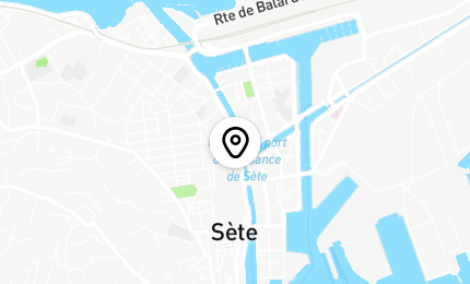 Géolocalisation de Oscar Café Sète
