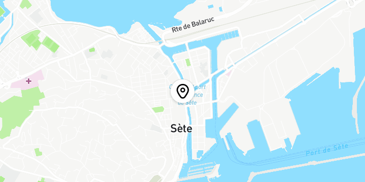 Géolocalisation de Ensembles Sète