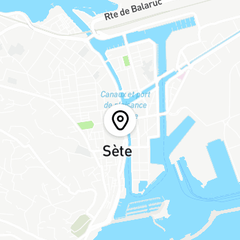 Géolocalisation de Time Shop Sète