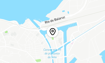 Géolocalisation de Pont de la Gare - Horaires des Ponts à Sète