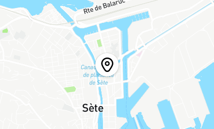 Géolocalisation de Le Salon Sète