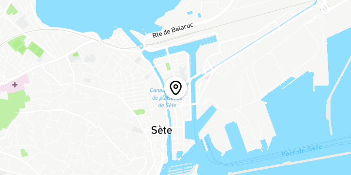 Géolocalisation de Le Salon Sète
