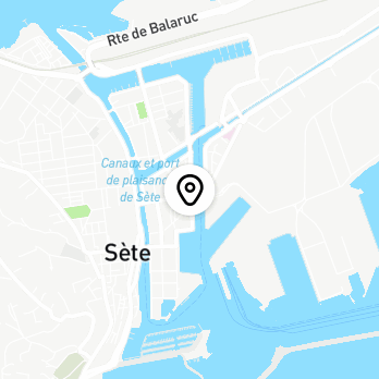 Géolocalisation de Bouteilles à la mer Sète