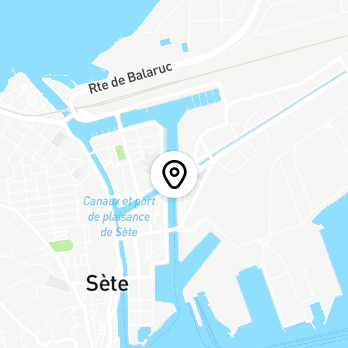 Géolocalisation de Pont du Tivoli - Horaires des Ponts à Sète