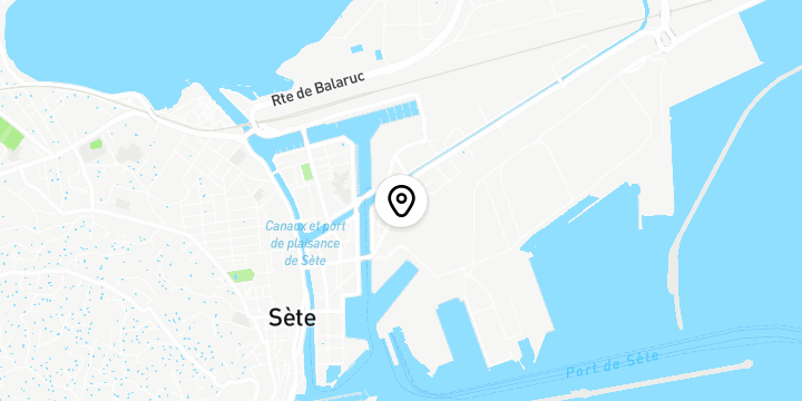 Géolocalisation de Ibis Budget Sète Centre