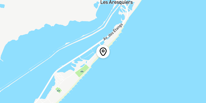 Géolocalisation de Plage des Aresquiers Frontignan