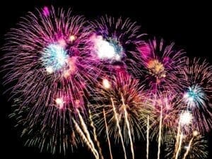 Feu d'artifice Bassin de Thau