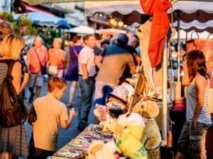 Marché nocturne Sète et alentours