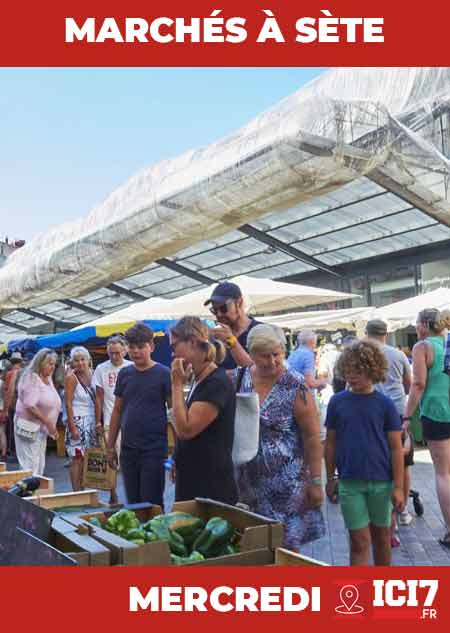 Marchés à Sète – Mercredi Centre Ville