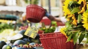 Marché du mercredi à Sète
