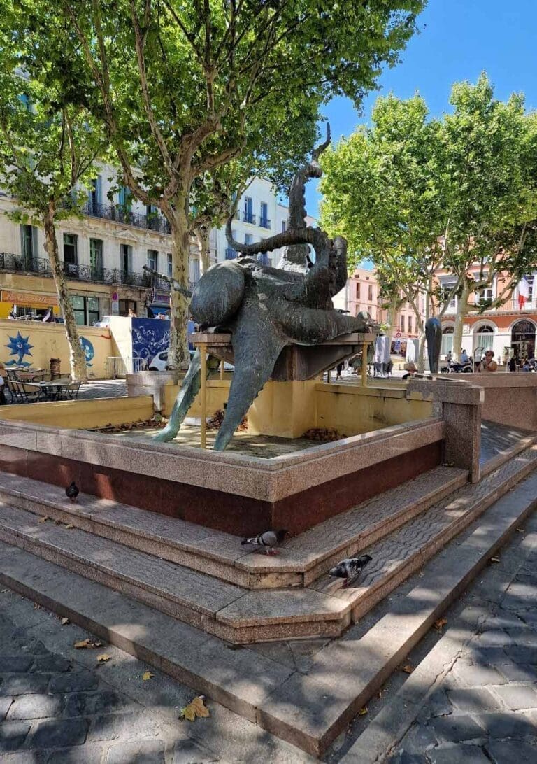 Place Léon Blum à Sète