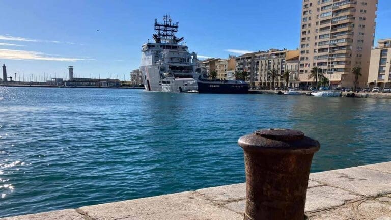 Quai d'Alger à Sète - Le quai d'honneur