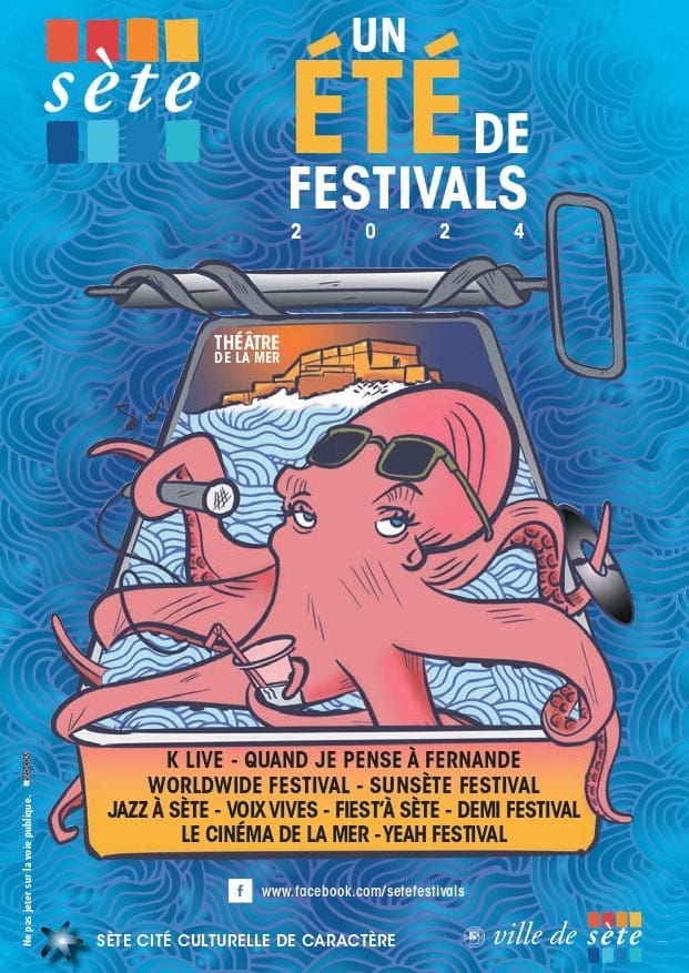 Un été de festivals : le guide 2024 - Un ete de festivals le guide 2024 Affiche Un ete de festivals le guide 2024 Affiche