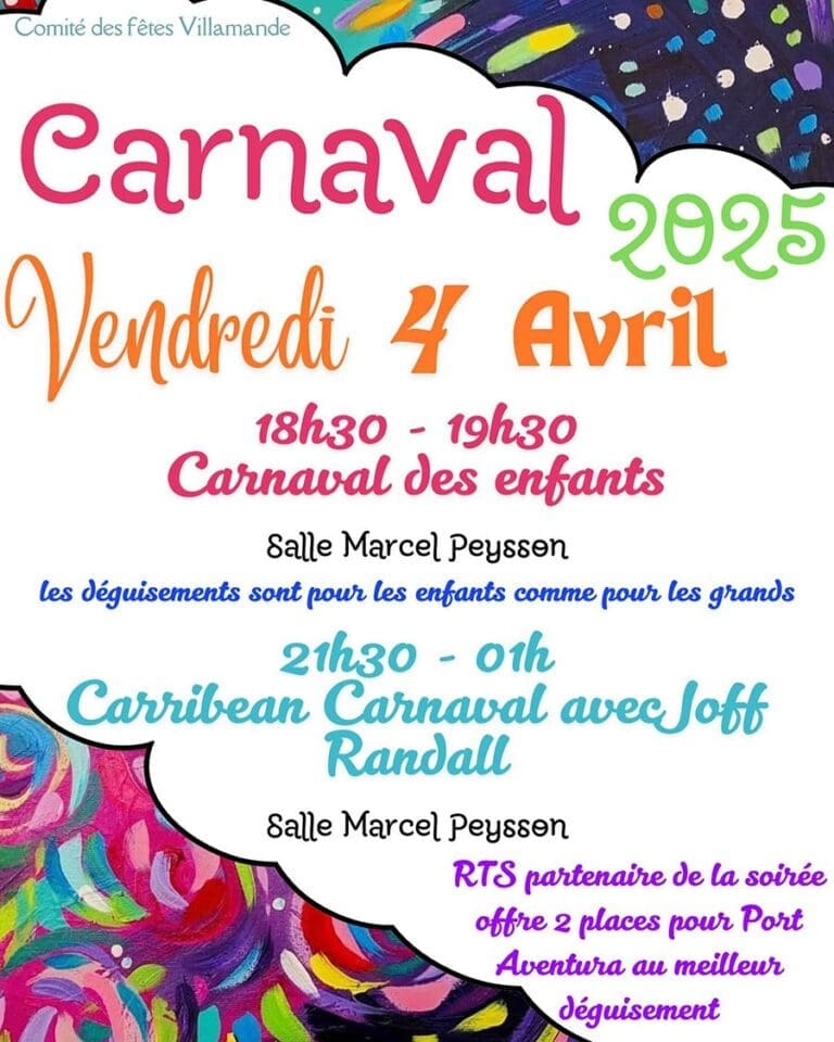 Carnaval Villeveyrac 2025 Vendredi 01