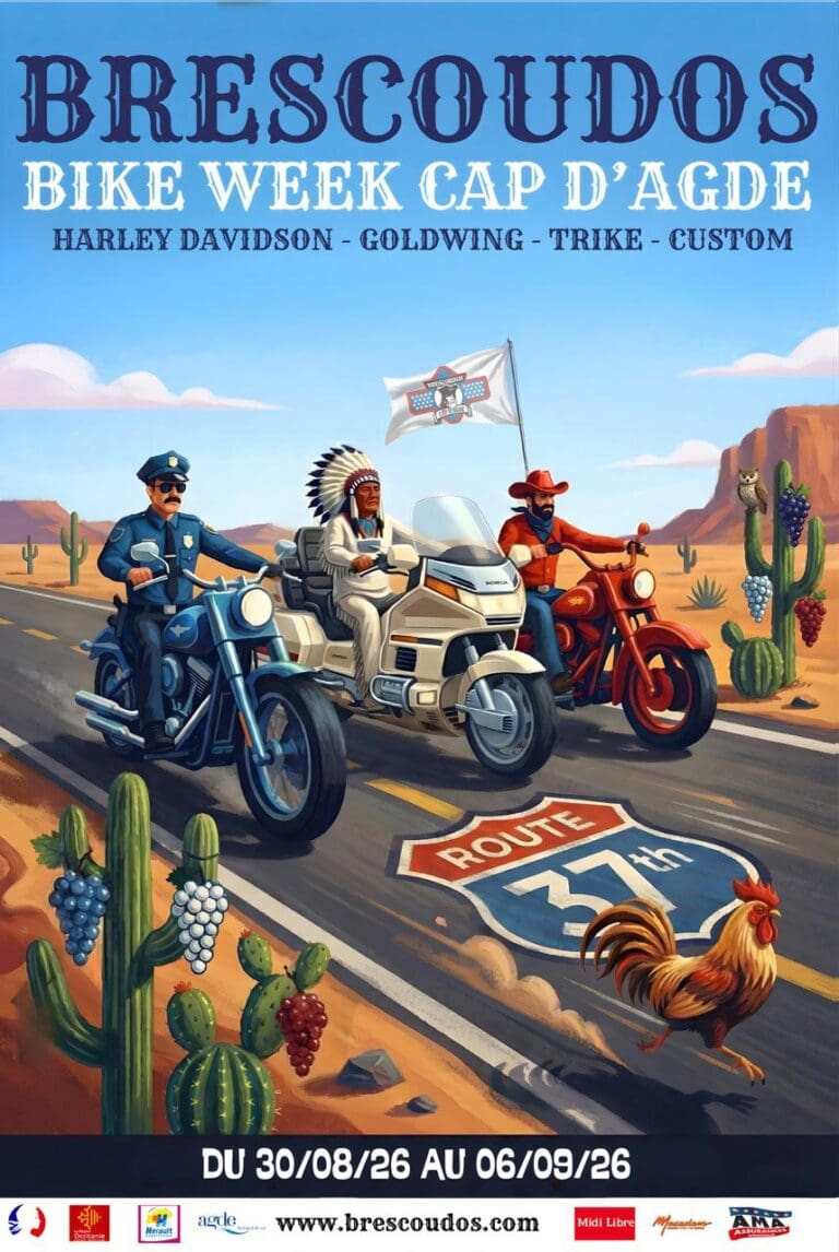 Brescoudos 2026 Rassemblement Moto