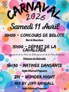 Carnaval De Villeveyrac 2026 Samedi 11