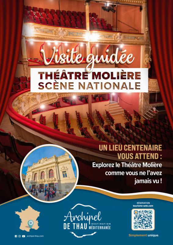 Visite guidée du Théâtre Molière – Coulisses et secrets d'un joyau à l'italienne