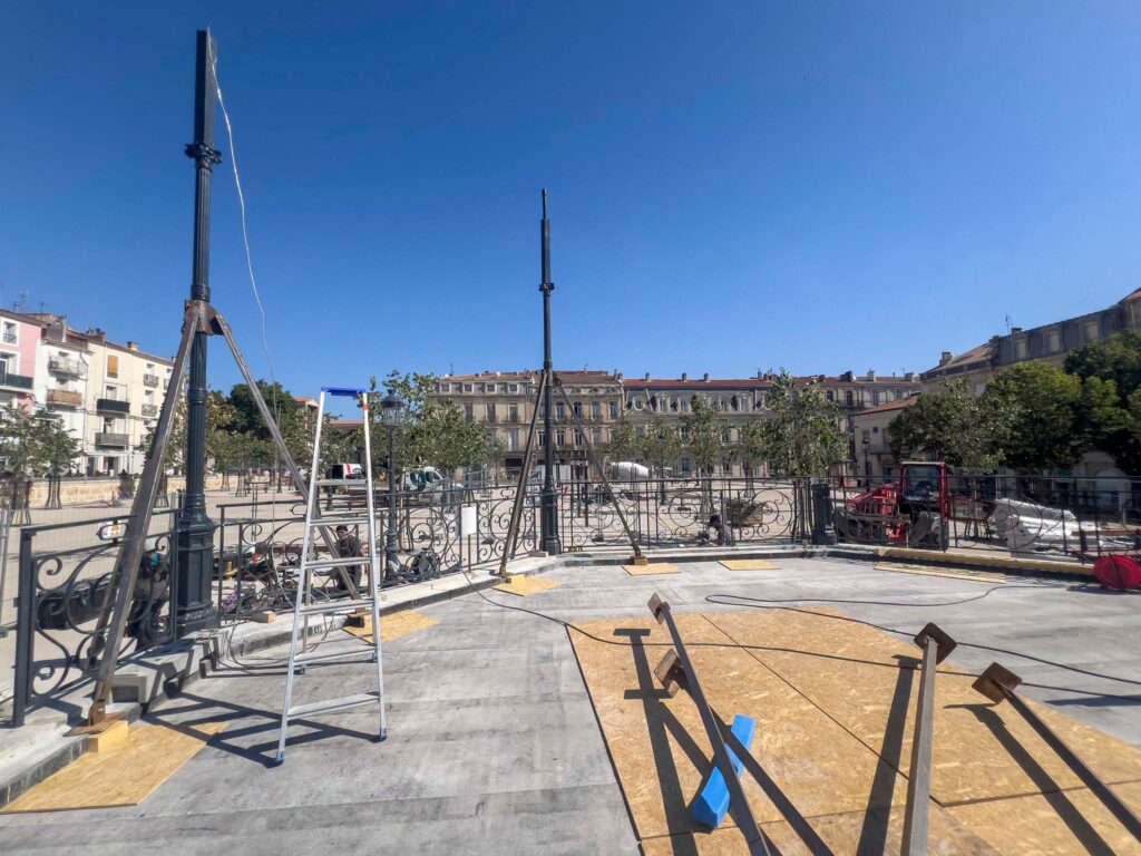 Ici7 Kiosque Franke La Place Aristide Briand Renait A Sete Image Aacc7f