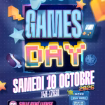 affiche games day 2026 sete salle rene llense ile de thau