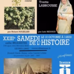 affiche xxiiie samedi de l histoire sete sehsser 2026