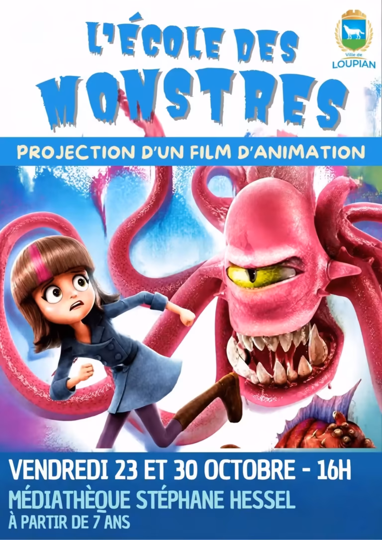 Projection du film L'École des monstres à Loupian