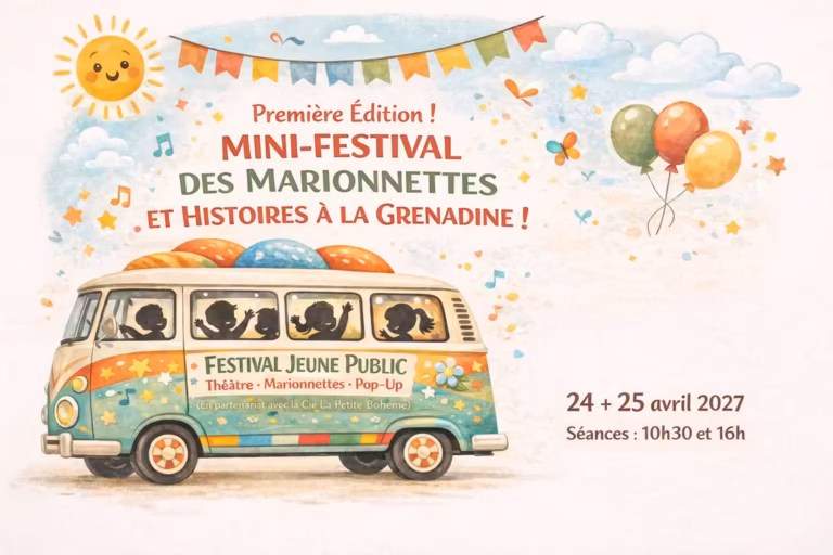Mini festival de marionnettes et histoires à la grenadine à Sète