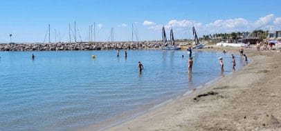 Plage des Quilles Sète