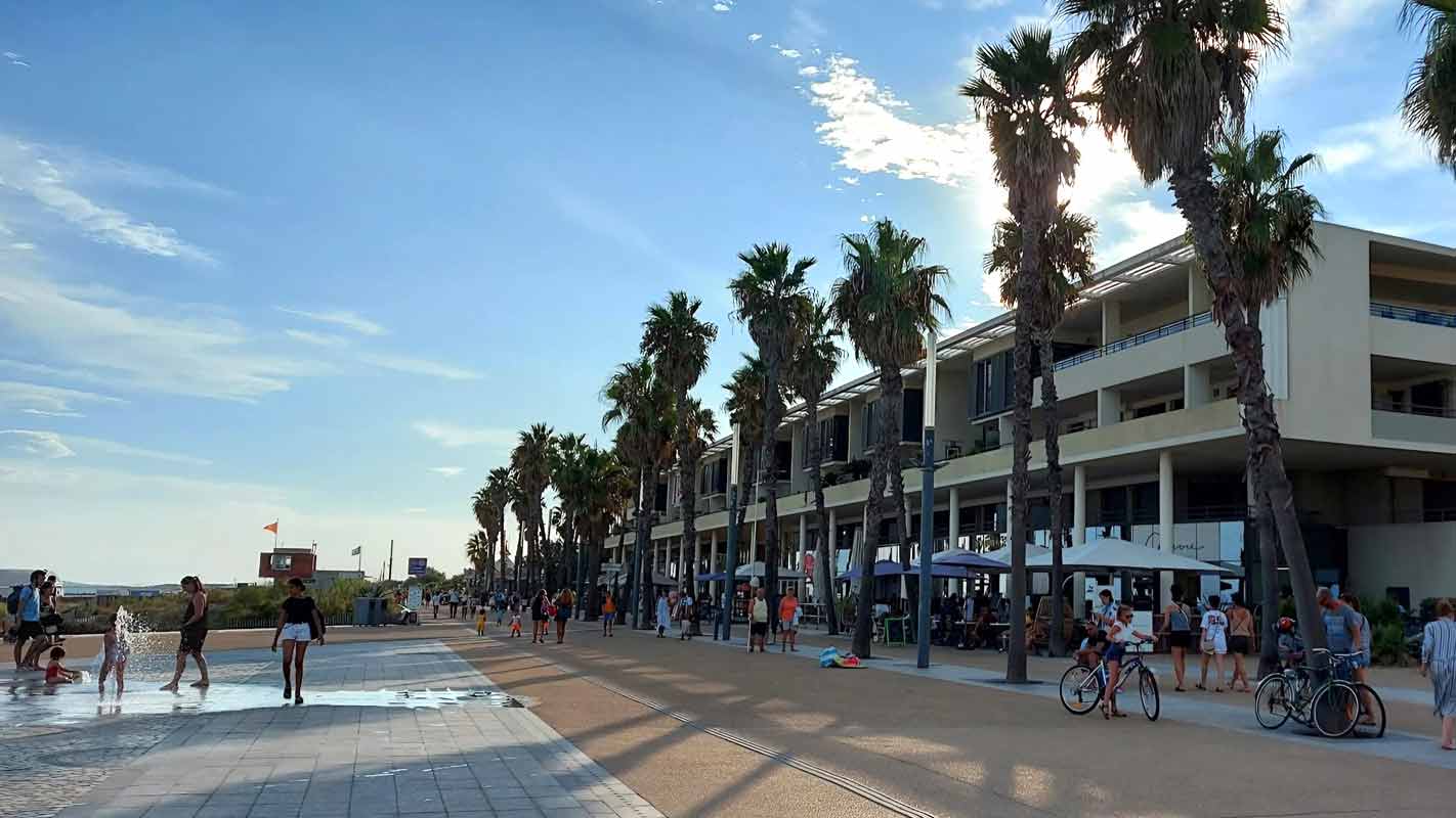 Esplanade Roger Thérond à Sète