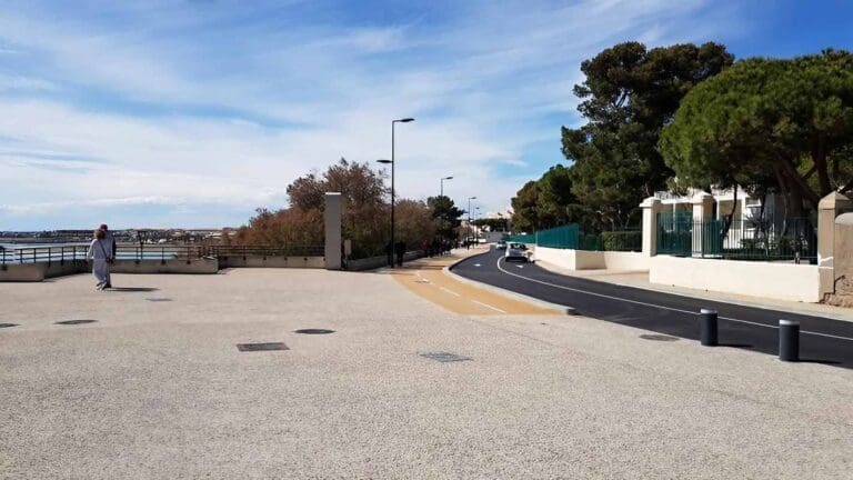 Promenade de la Corniche à Sète - Promenade Maréchal Leclerc