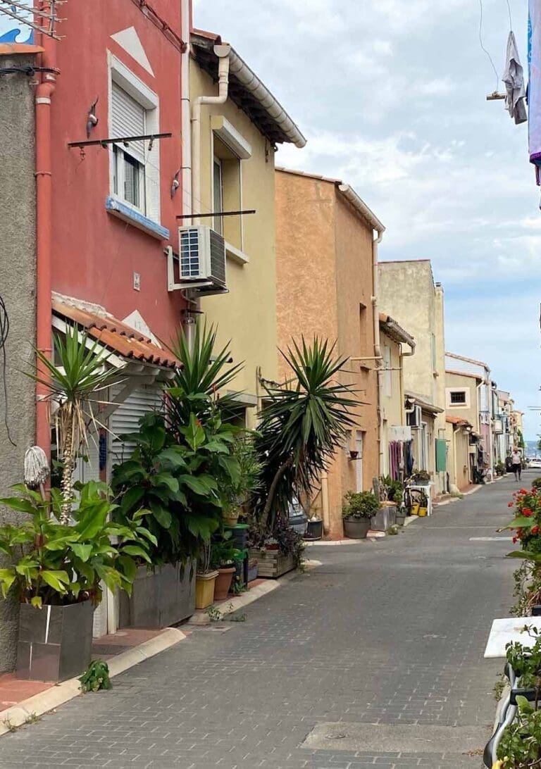 Quartier de La Pointe Courte à Sète