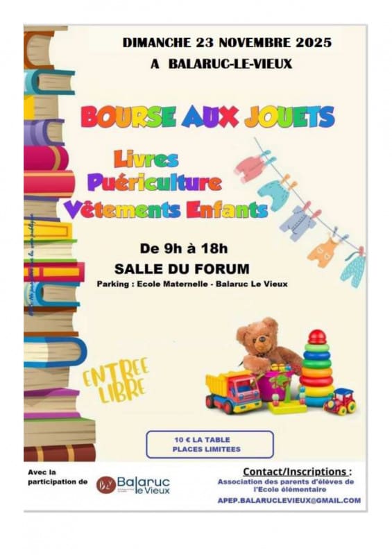 Bourse aux jouets APEP 2025 Bourse aux jouets APEP 2025